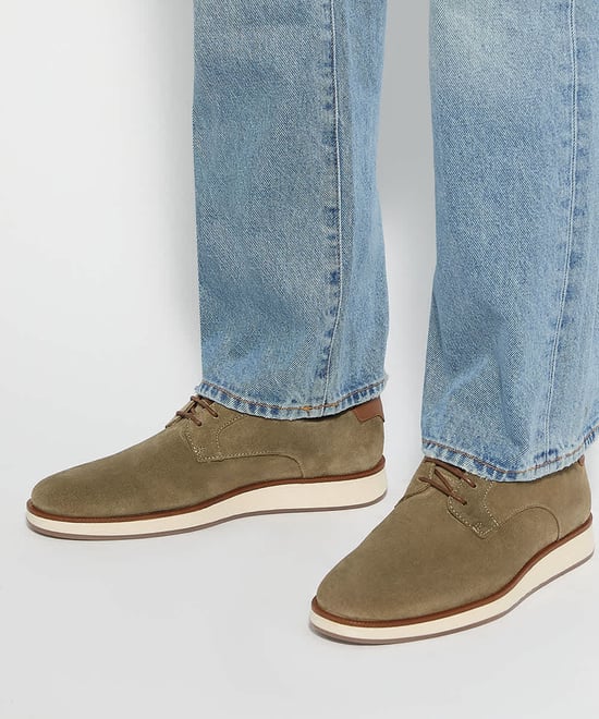 Dune Mens Bow - Leather Lace-Up Hybrid Gibson - Image 3