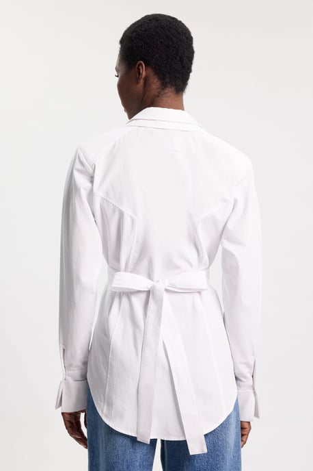 Woven Fitted Buttoned Shirt - Image 4