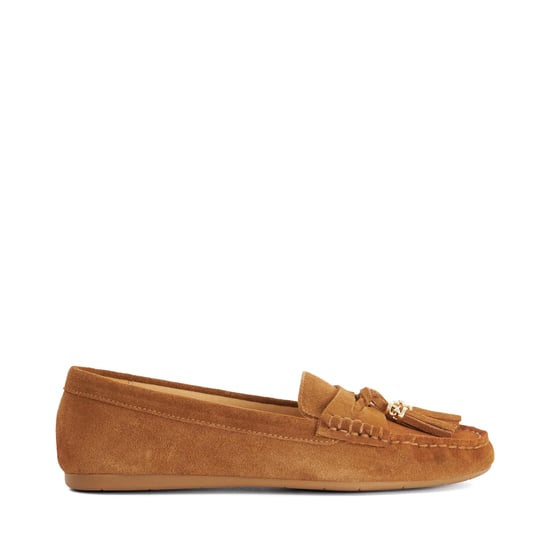 Dune Ladies Geen - Leather Tassel Trim Loafers - Image 2