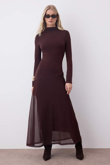 Women's Flat Maxi Long Day and night A-line Dress - Image 1