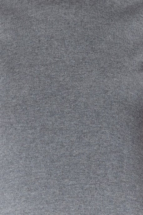 Grå Unifarben Maxi Ärmlös Casual Klänningar Regular Fit Damklänningar - Image 3