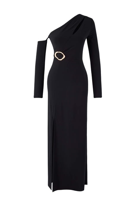 Rak maxiklänning för dam, lång, bodycon, afton- och balklänning - Image 1