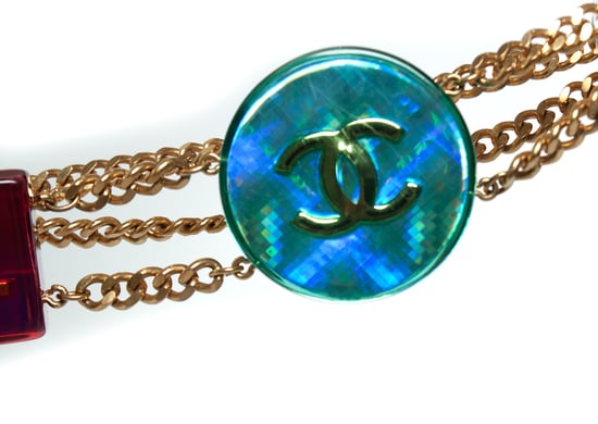 Chanel, veelkleurige iriserende kettingriem - Image 4