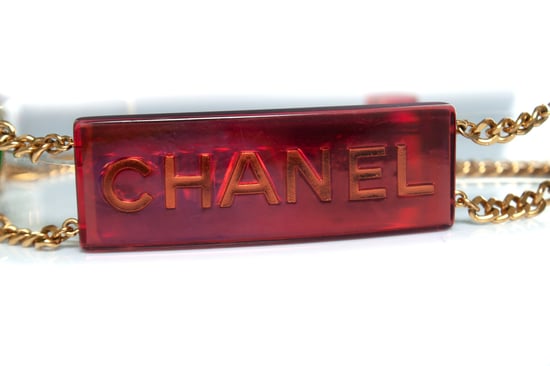 Chanel, veelkleurige iriserende kettingriem - Image 6