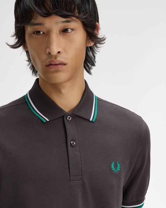 Polo Shirt in Grey - Image 4