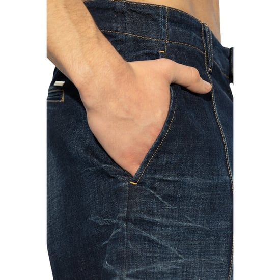 Dsquared2 Mörk Bermuda Shorts Denim Marinblå - Image 5
