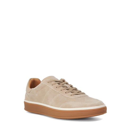 Dune Mens Tony - Suede Lace-Up Trainers - Image 1