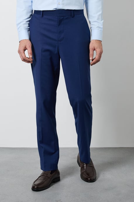 French Navy Tailored Fit Essential Suit Trousers - Image 1
