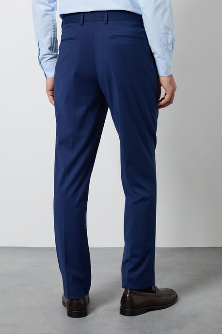 French Navy Tailored Fit Essential Suit Trousers - Image 3