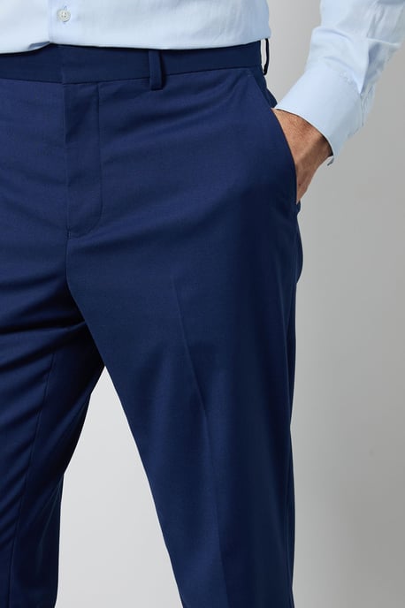 French Navy Tailored Fit Essential Suit Trousers - Image 4