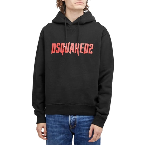 Dsquared2 Horror Logo Zwarte Hoodie - Image 4