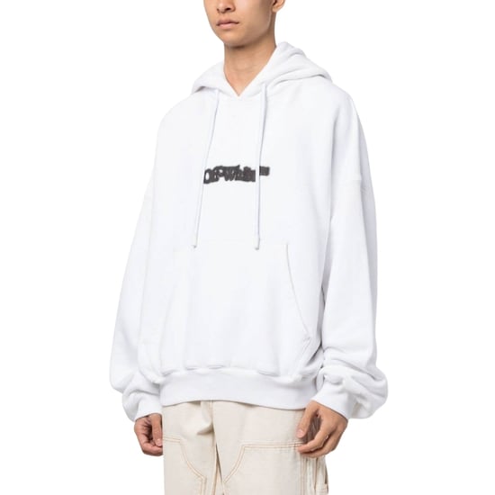 Off-white Blurr Book Over Hoodie White - Image 3
