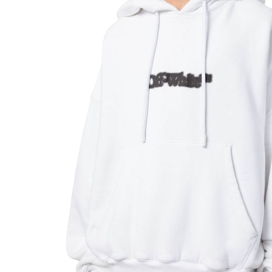 Off-white Blurr Book Over Hoodie White - Image 4