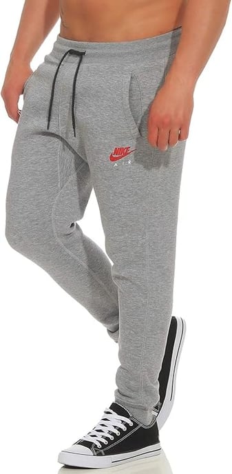 Nike Air Grey NSW Fleece Joggers - Image 4