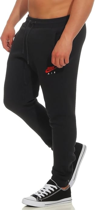 Nike Air Black NSW Fleece Joggers - Image 3
