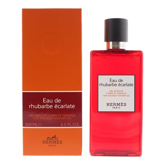 Hermes Eau De Rhubarbe Ecarlate Hair And Body Shower Gel 200ml - Image 1