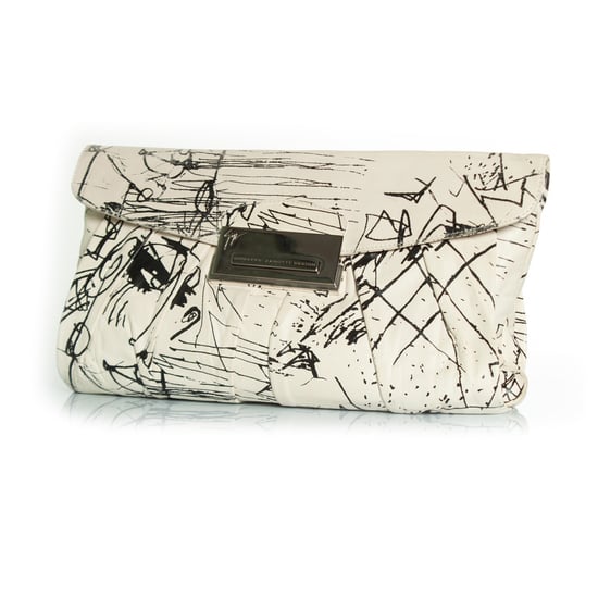 Giuseppe Zanotti, zwart-witte clutch - Image 2