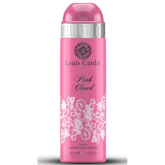 Louis Cardin Pink Cloud Femme 200ml Deodorant Spray - Image 1