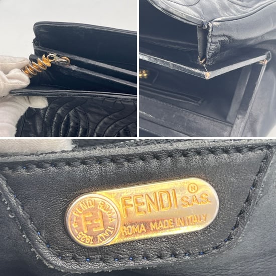 Fendi Leren Schoudertas Pasta - Image 6