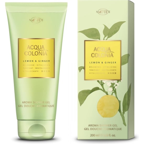 4711 Acqua Colonia Lemon & Ginger Shower Gel 200ml - Image 1