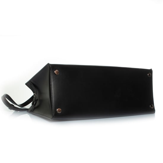 Balenciaga, svart tote-väska i marmor - Image 6