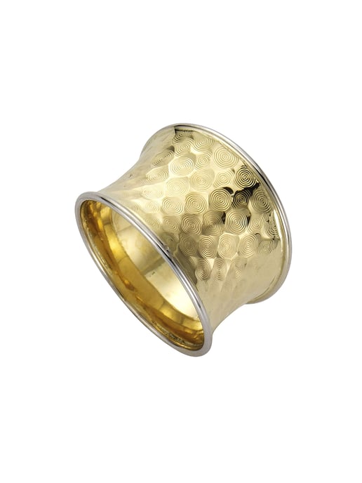 Fascination by Ellen K. Ring 333 gold two-coloured diamonds - Image 1