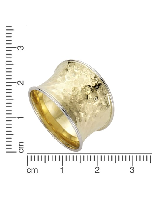 Fascination by Ellen K. Ring 333 gold two-coloured diamonds - Image 2