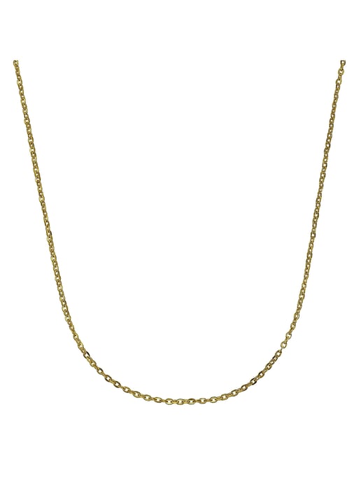 Fascination by Ellen K. Necklace 333 gold anchor chain 42cm - Image 3