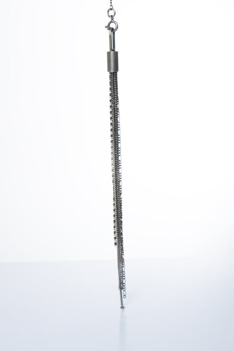 Ann Demeulemeester, 925 dubbel tofs halsband - Image 4