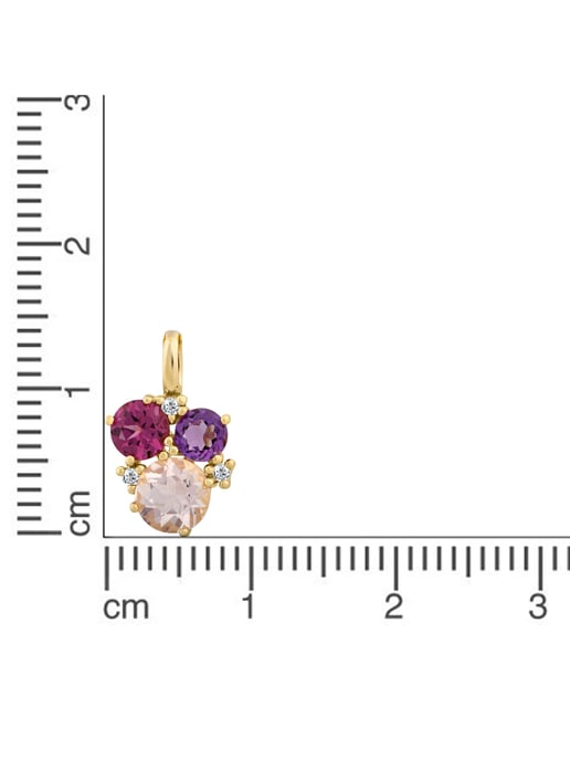 Orolino Trailer 585 gold with genuine stones - Image 2