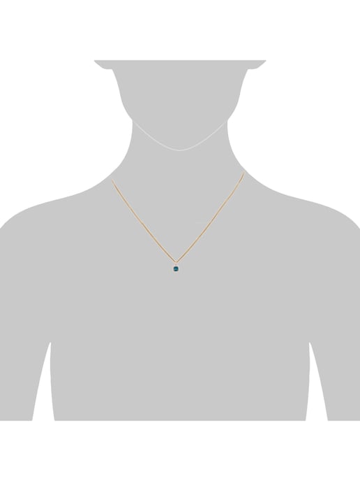 Orolino Trailer 585 gold with blue topaz (beh.) - Image 3