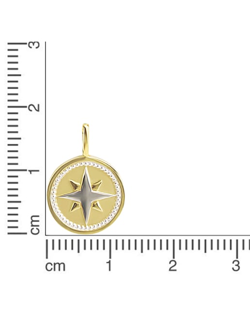 Orolino Trailer 375 gold two-coloured with wind rose motif - Image 2
