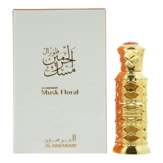 Al Haramain Musk Floral Perfume Oil 12ml - Image 1