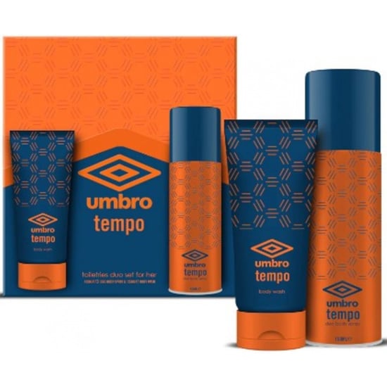 Umbro Velocita Gift Set 150ml Body Spray + 150ml Body Wash - Image 1