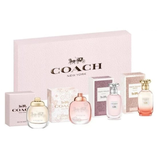 Coach For Her Mini Set 4.5ml EDP + 4.5ml EDT + Floral Blush 4.5ml EDP + Floral 4.5ml - Image 1