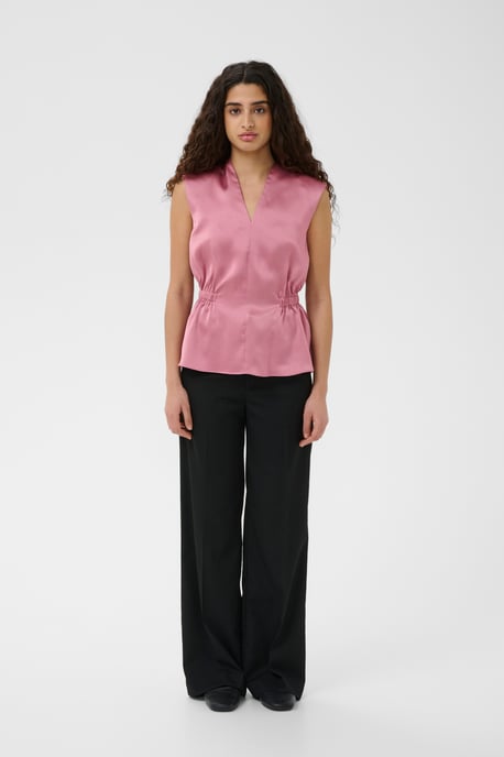 Blouse met korte mouwen BaljaIW Blouse met korte mouwen Feminine - Image 1