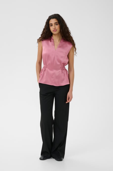 Blouse met korte mouwen BaljaIW Blouse met korte mouwen Feminine - Image 2