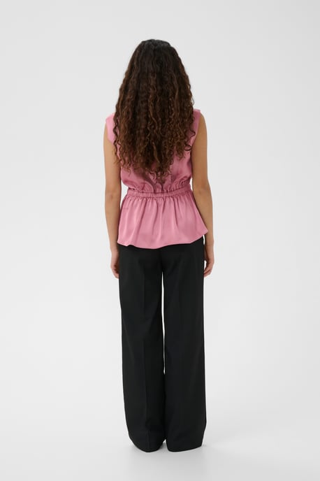 Blouse met korte mouwen BaljaIW Blouse met korte mouwen Feminine - Image 3