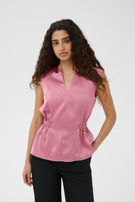 Blouse met korte mouwen BaljaIW Blouse met korte mouwen Feminine - Image 4