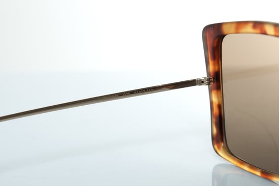 Gucci, havanna bruna oversized solglasögon - Image 6