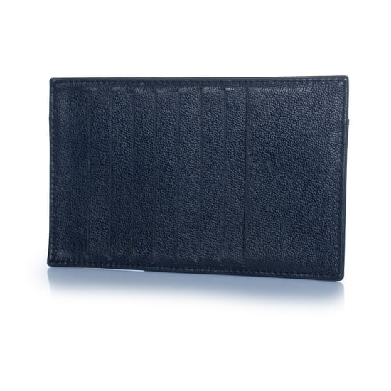 Chanel, blauwe leren ritsportemonnee met kaartsleuf - Image 2