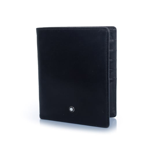 Montblanc, zwarte leren portemonnee - Image 1