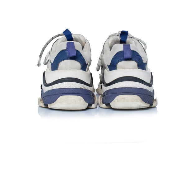 Balenciaga, Triple S sneakers i grått och blått - Image 4