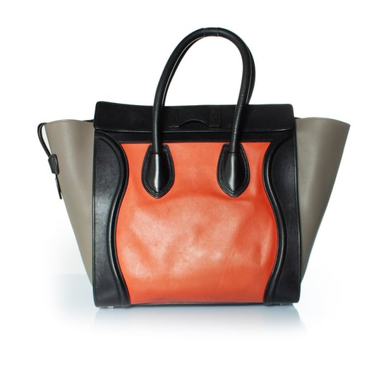 Celine, Tricolor leather luggage tote - Image 4