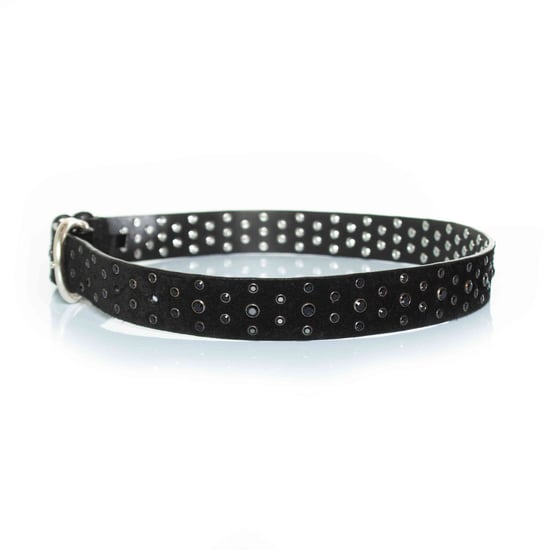 Isabel Marant, Zwarte suède riem met zwarte stenen - Image 4