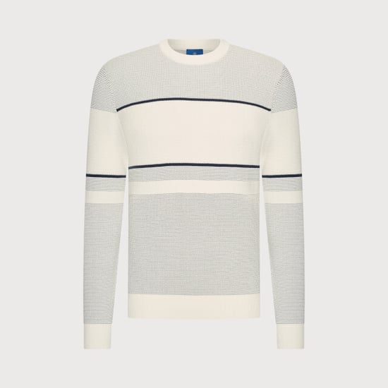Blue Industry De fijngebreide pullover | - Image 2