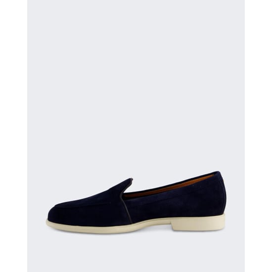 Santoni Dames malibu loafer blue - Image 6