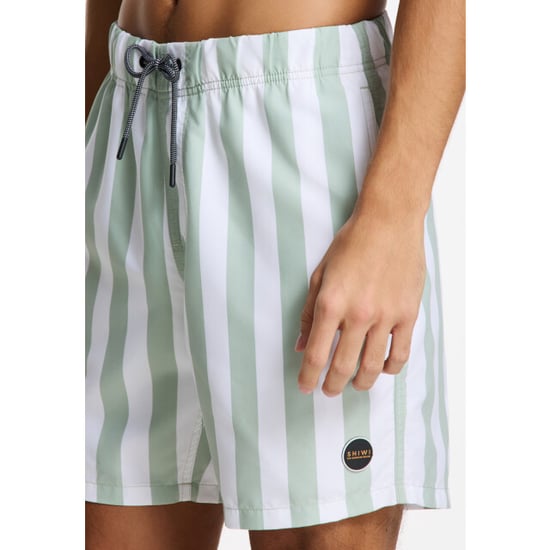 Shiwi men swimshort broad stripe 1441100200 7810 green dust stripe - Image 3