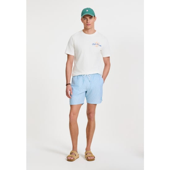Shiwi men mike swim short 7 inch fine stripe 1525107404 6858 blue sky fine stripe - Image 2