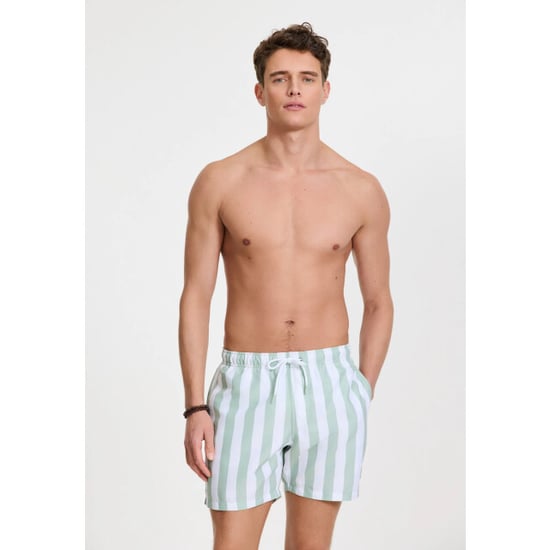 Shiwi men swimshort broad stripe 1441100200 7810 green dust stripe - Image 5